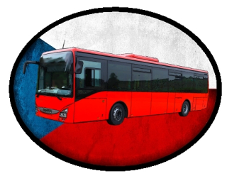 nášivka s autobusem IVECO Crossway LE