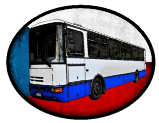 nášivka s autobusem KAROSA