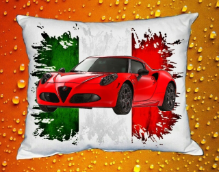 Polštář Alfa Romeo 4C