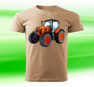tričko s traktorem Kubota