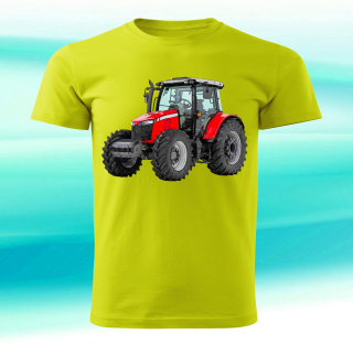tričko s traktorem Massey Ferguson 6713R