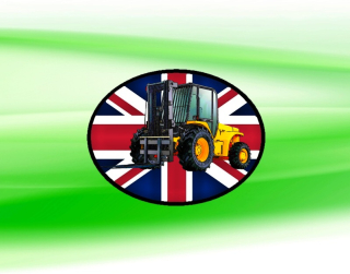 nášivka s bagrem JCB RTFL 940