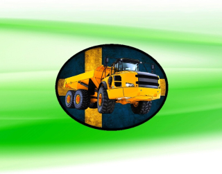 nášivka VOLVO A40F dumper