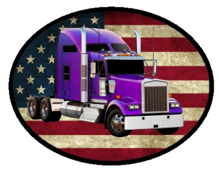 nášivka náklaďák tahač KENWORTH 2