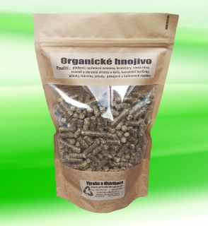 Organické přírodní hnojivo granulované 1litr