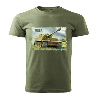 vojenské tričko TIGER II khaki
